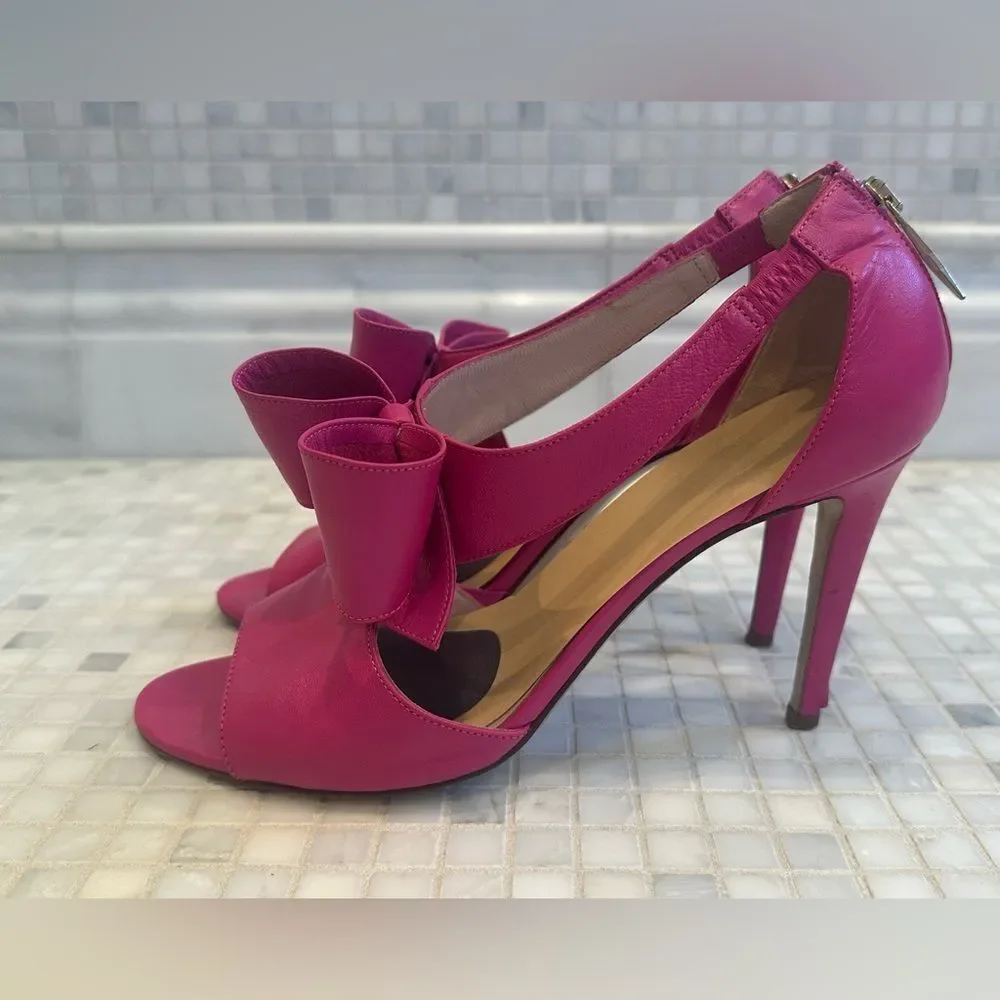 Kate Spade Imelda Pink Bow High Heels